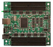 Модуль c 96 цифровыми входами-выходами TTL с интерфейсом USB и габаритами PC/104 , -40°C ~ +85°C