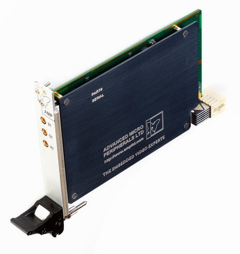 Кодек H.264 CompactPCI Serial, вход RGB/RGSB/Stanag3350 , HD 1080p60 в реальном времени, -40º ~ +85ºC