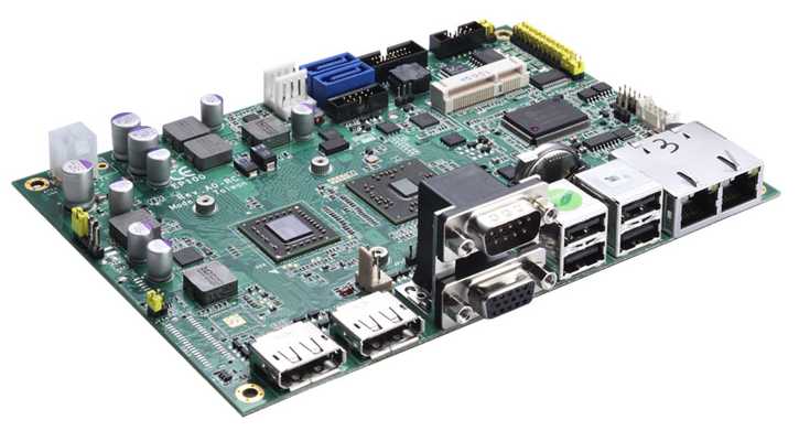 Одноплатный компьютер формата EPIC, AMD G-Series APU T40R 1.0 GHz / T56N 1.65 GHz
