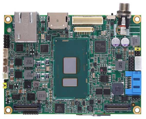Одноплатный компьютер Pico-ITX, 7th generation Intel i7/i5/i3 , -20º ~ +70º C