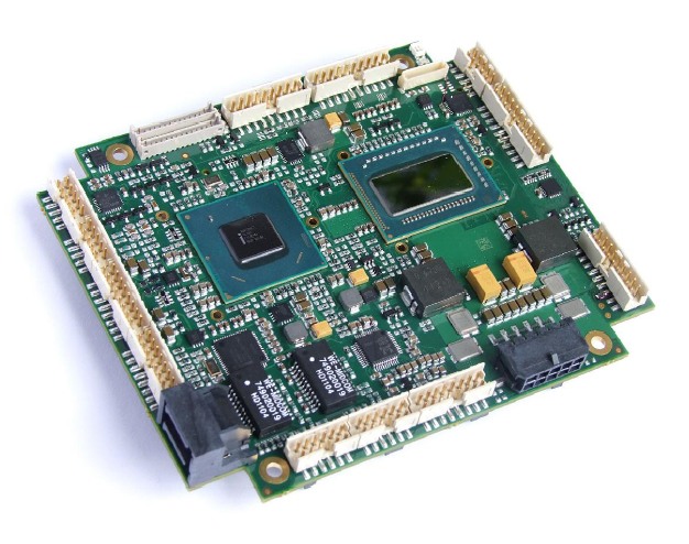 Одноплатный компьютер PCIe/104 на базе Intel Celeron 827E, 1.4 ГГц, -40°C ~ +85°C