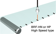 Оптические датчики со световодом серии BRF, 4 модели (стандартный, скоростной, детекторы маркировок и влажности)