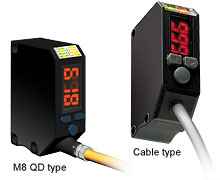 Лазерные оптические датчики серии D, CMOS сенсор, лучшая точность, максимальное расстояние срабатывания до 100 м