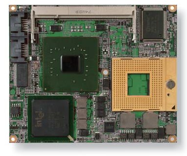 Производительный модуль ETX на базе Intel Core 2 Duo / Celeron M , от -20°C до +70°C