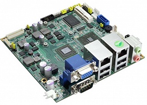 Одноплатный компьютер Nano-ITX, AMD G-Series, LVDS/ VGA, 2xLAN, Audio